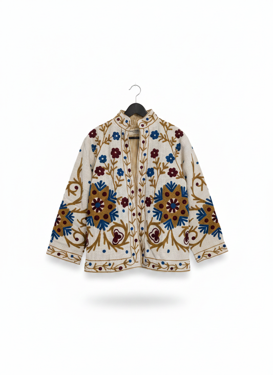 Meher Hand-Embroidered Suzani Jacket