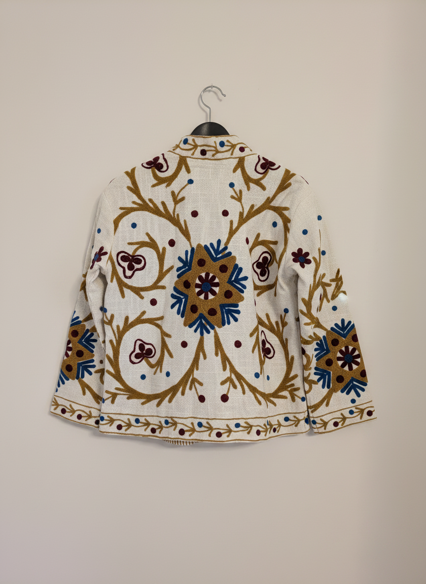 Meher Hand-Embroidered Suzani Jacket