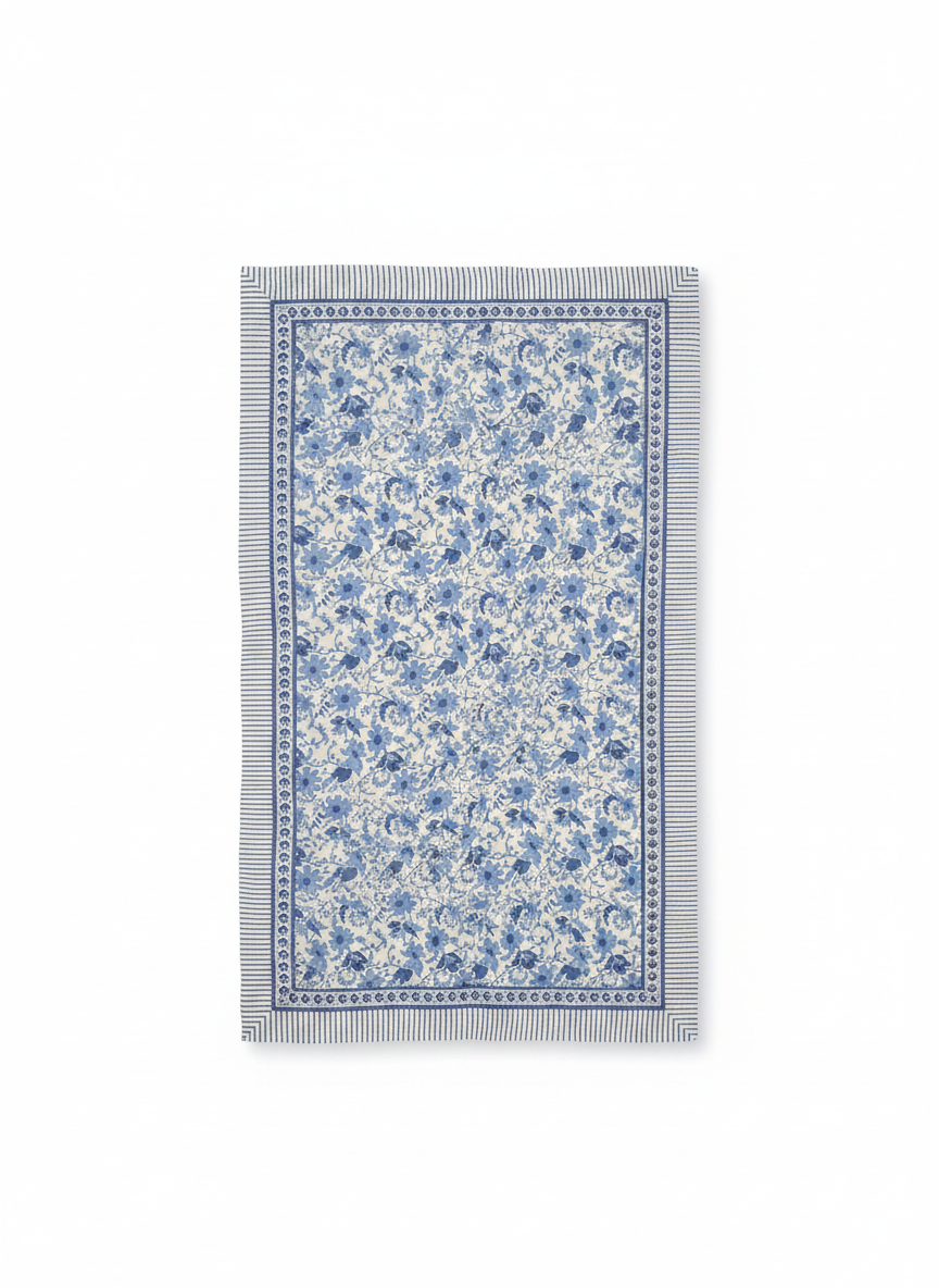 Blue Jaal Cotton Beach Wrap