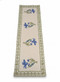Blue Floral Cotton Block Print Table Runner