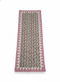 Brown Fan Cotton Block Print Table Runner