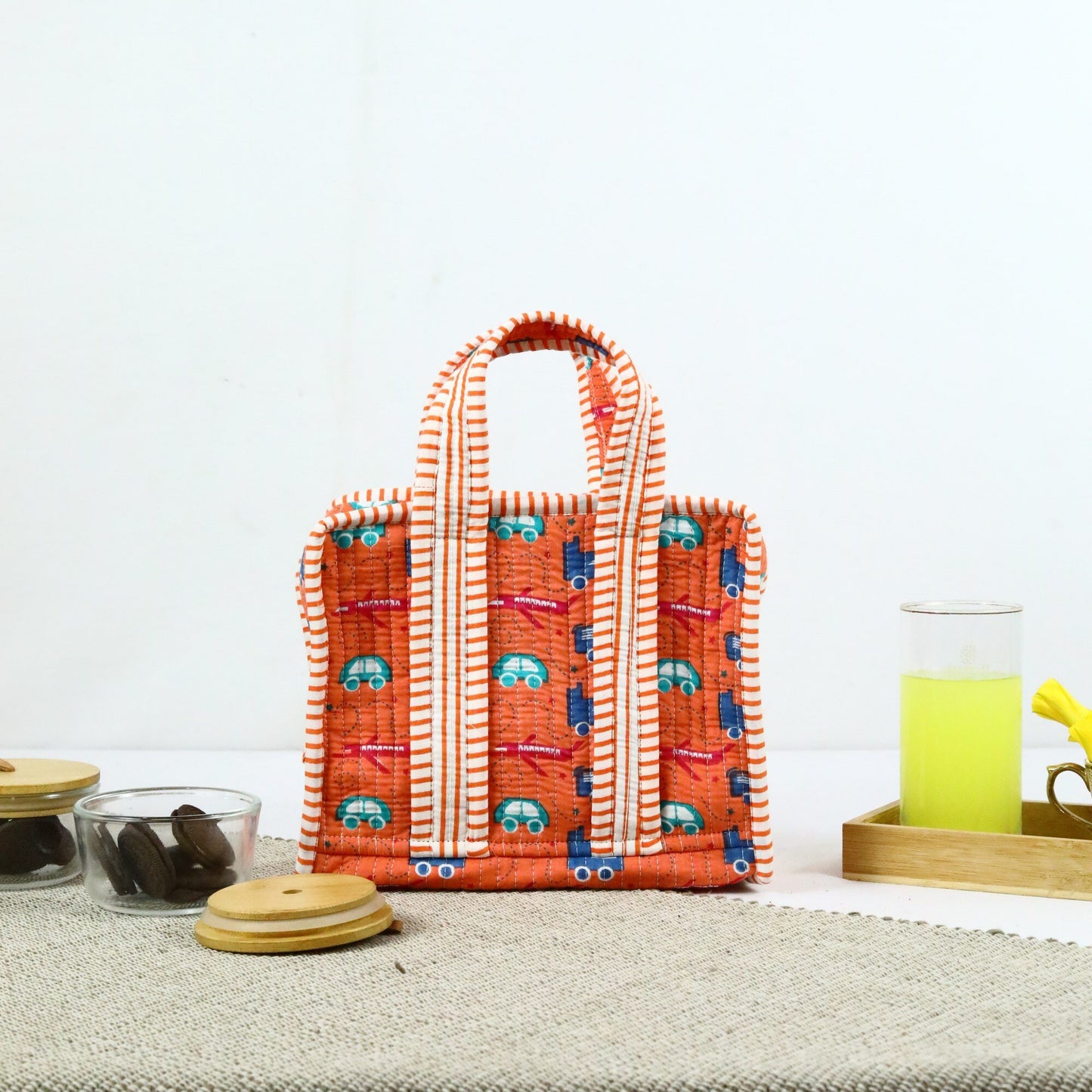 Tiffin Lunch Bag Kids In Orange