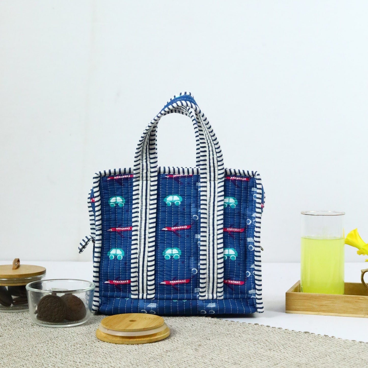 Tiffin Lunch Bag Kids In Blue