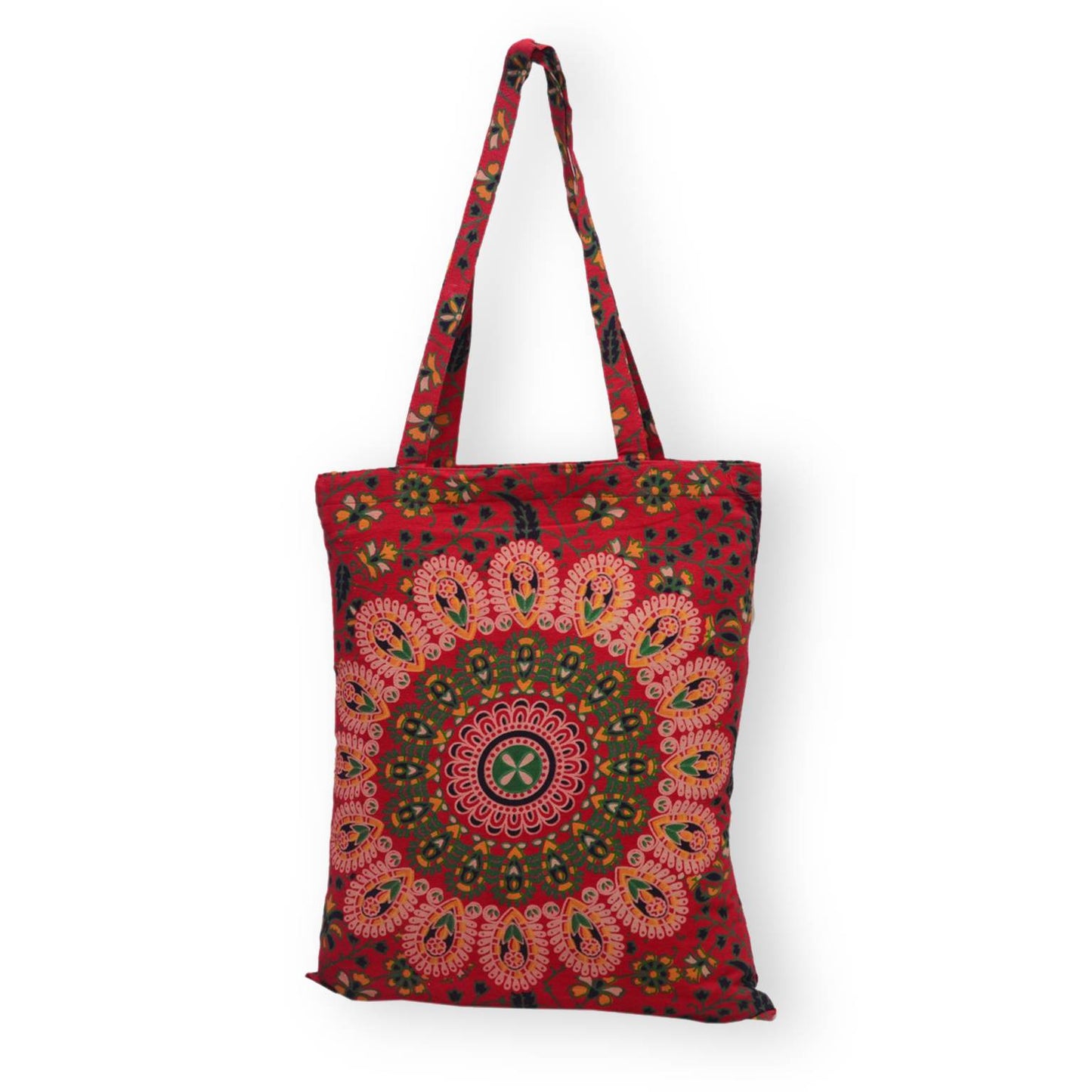 Mandala Bag Red Boho Cotton