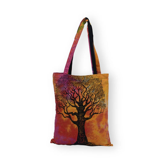 Ethnic Tie Dye Shopping Mandala Bag Gypsy
