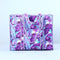 Purple Cotton Tote Bag, front view